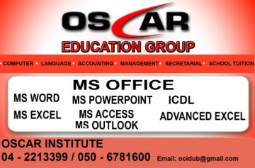 Advanced MS Office Training in Dubai Call 042213399