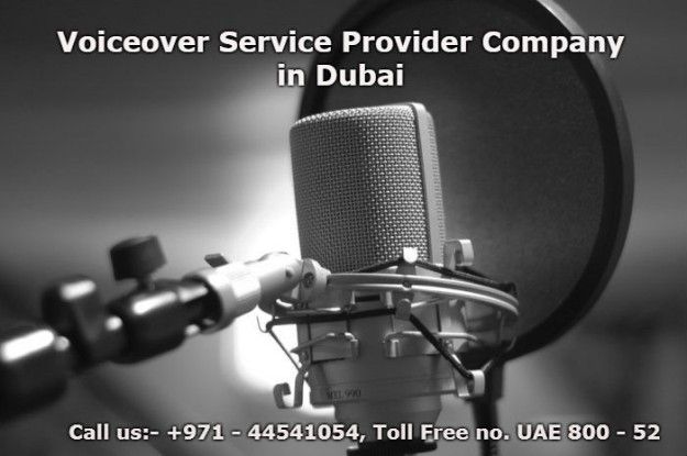 Voiceover Service Provider Company in Dubai