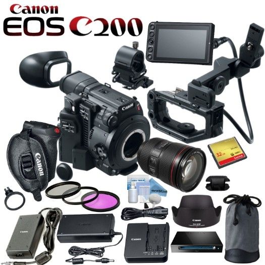 Canon EOS C200 EF Cinema Camera,Canon EOS 5D Mark IV DSLR Camera,More